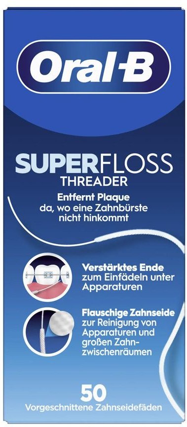 Thumbnail - Oral-B Zahnseide SuperFloss Threader 50 St