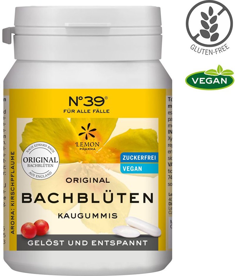 Notfall Kaugummi nach Dr.Bach 42 St