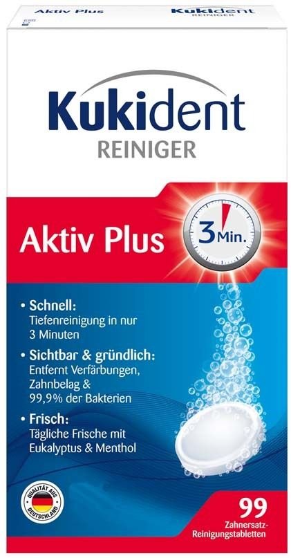 Kukident Aktiv Plus Tabs 99 St Tabletten