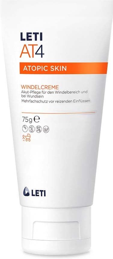 Thumbnail - Leti AT4 Windelcreme 75 g Paste