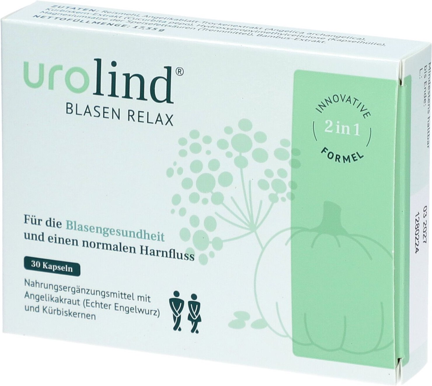 Urolind Blasen Relax KPS 30 St Kapseln