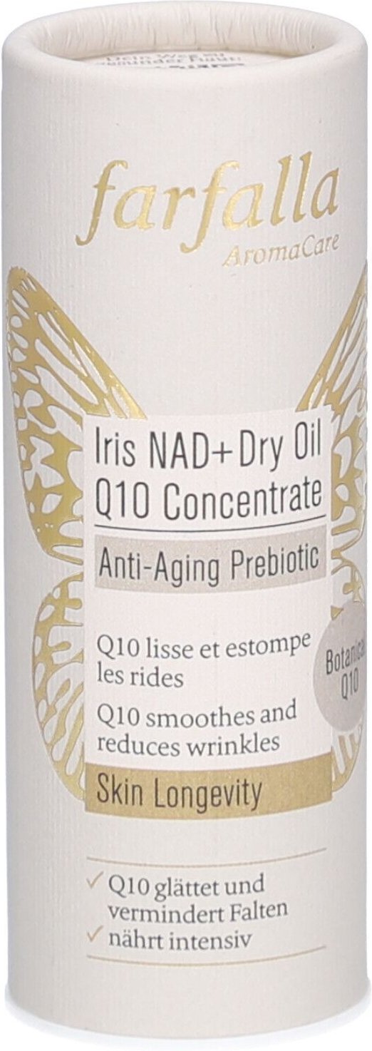 Farfalla Nad+ Dry Oil Q10 Concent Iris 15 ml Konzentrat