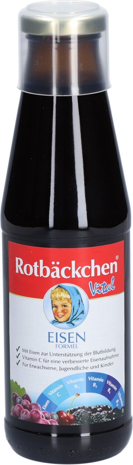 Rabenhorst Rotbäckchen Vital Eisen Formel Saft 450 ml
