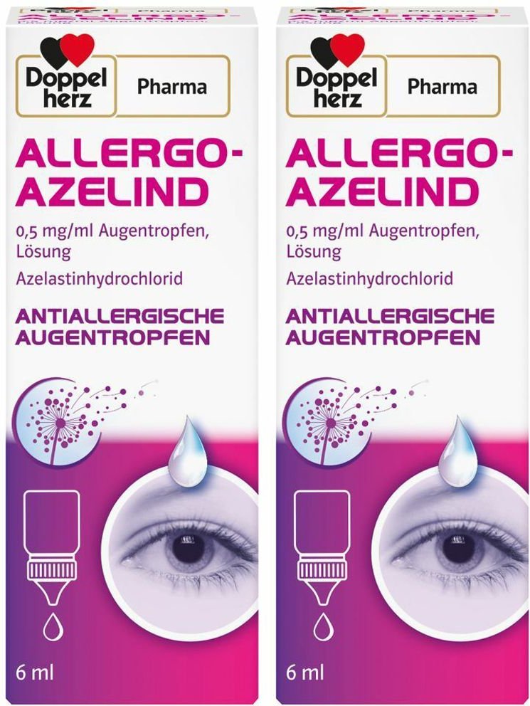Thumbnail - Allergo-Azelind 0.5Mg/Ml Doppelpack 2x6 ml Augentropfen
