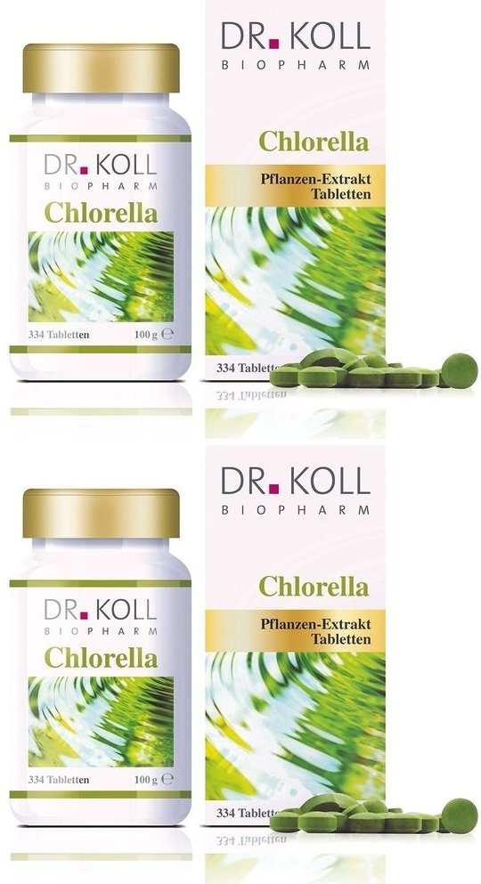 Chlorella DR Koll x2 2x334 St Tabletten