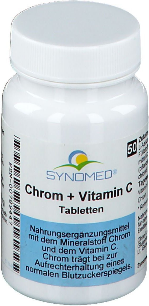 Chrom+Vitamin C Tabletten 50 St