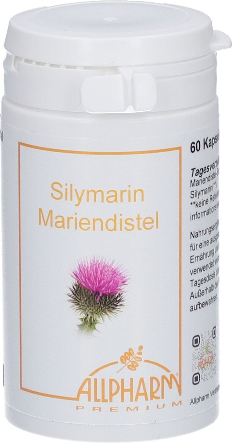Silymarin 80% Mariendistel Allpharm Premium Kaps. 60 St Kapseln
