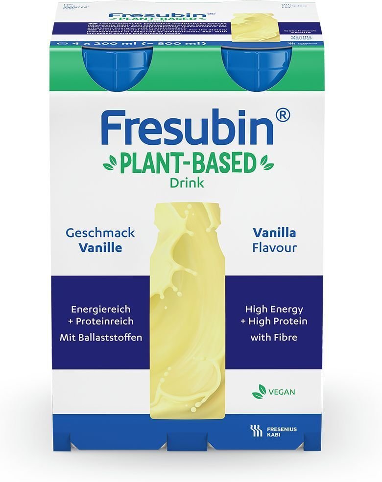 Fresubin Plant-Based Drink Vanille 4x200 ml Flüssigkeit