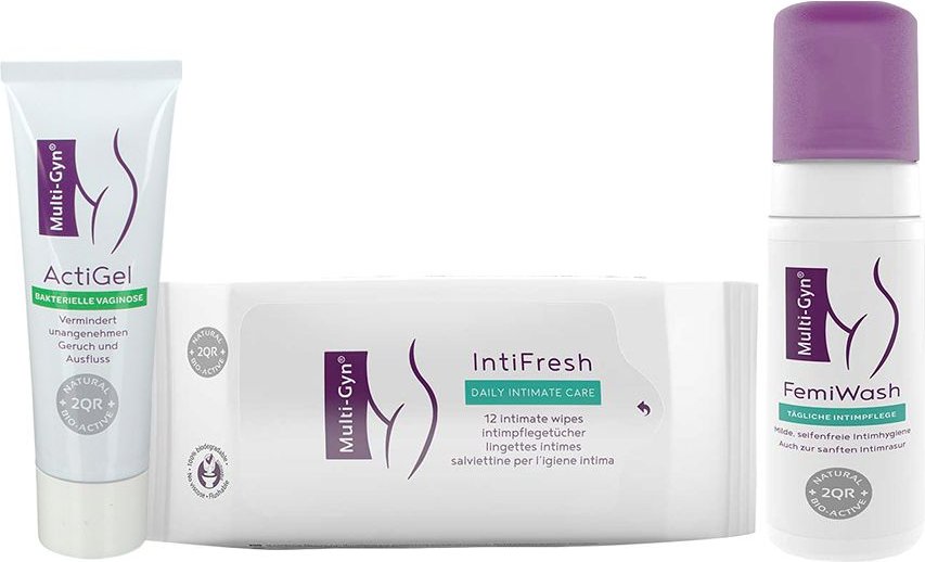 Thumbnail - Multi-Gyn ActiGel, FemiWash Schaum und IntiFresh 1 St Set
