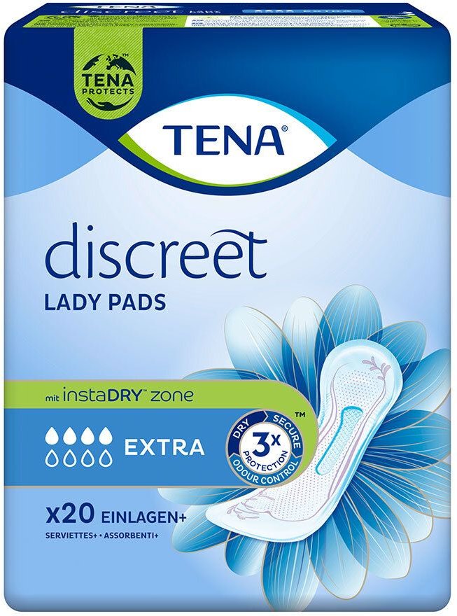 Tena Lady Discreet Inkontinenz Einlagen extra 12x20 St
