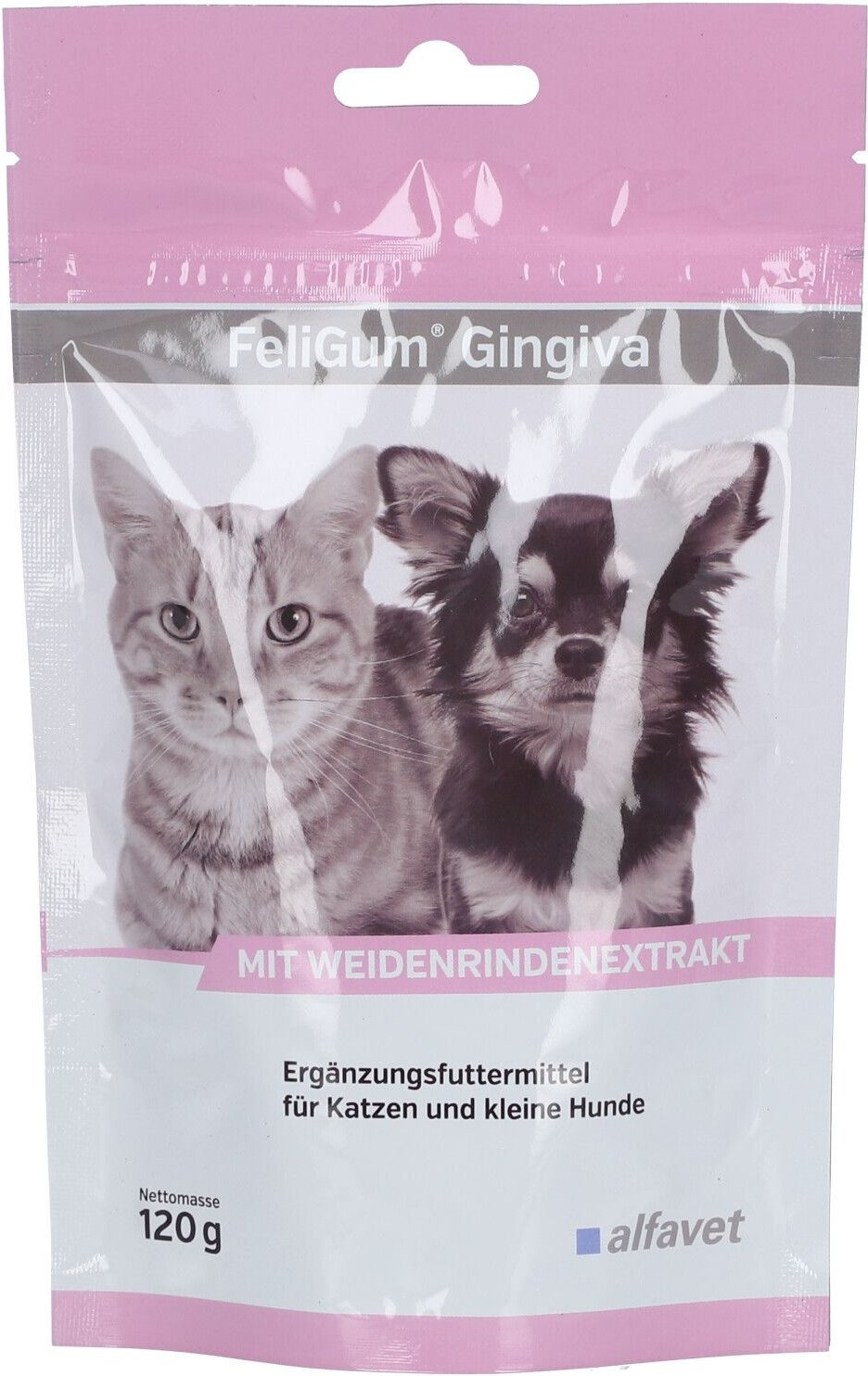 Feligum Gingiva Kaudrops f.Katzen/kleine Hunde 120 g Kaudragees