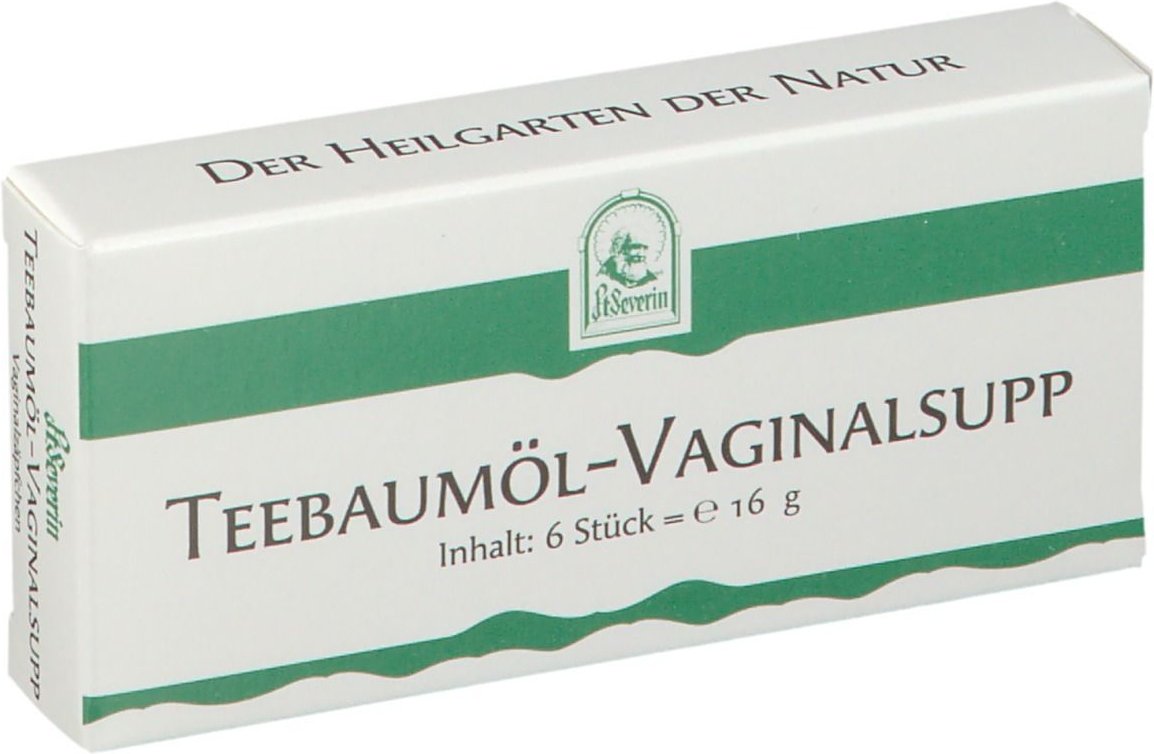Teebaum ÖL Vaginalsuppositorien 6 St