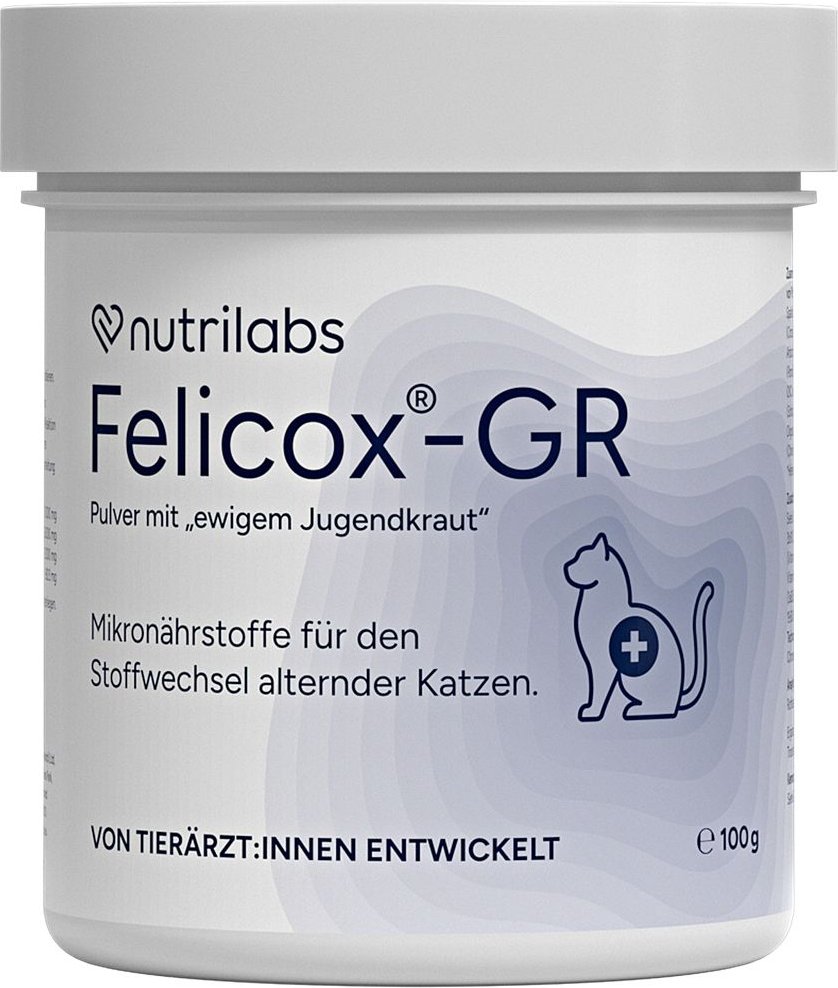 Felicox GR Ergänzungsfuttermittel Pulver f.Katzen 100 g