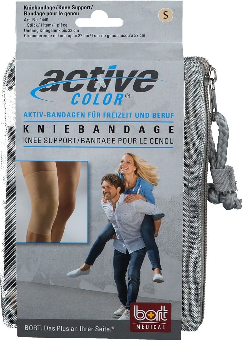 Bort ActiveColor Kniebandage S haut 1 St Bandage(s)