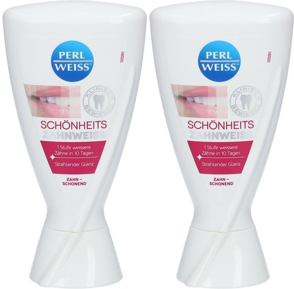 Perlweiss Schoenhei Zahnwe x2 2x50 ml Zahnpasta