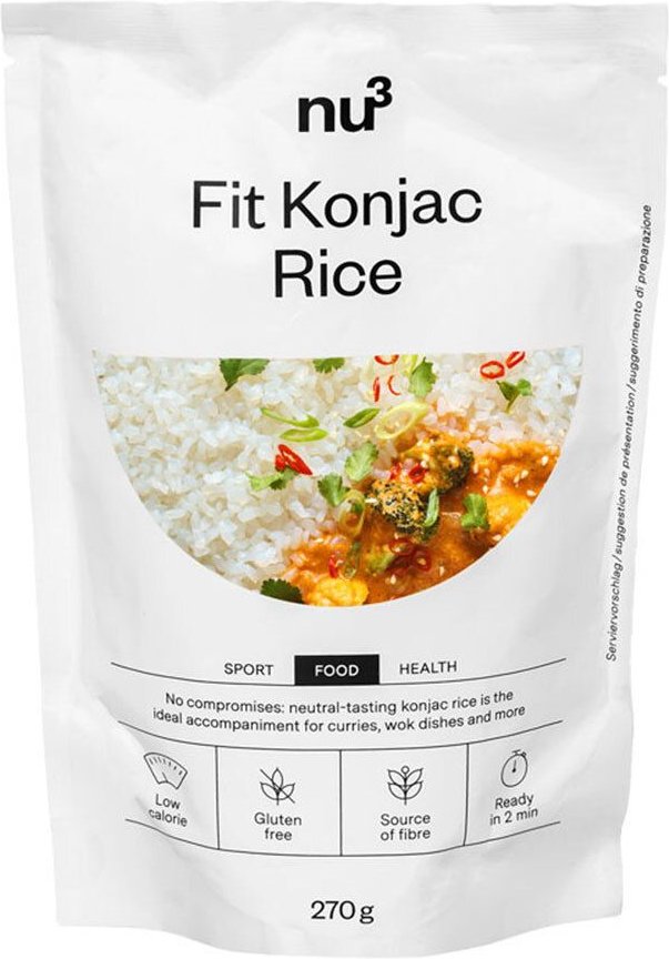 Nu3 Fit Konjac Reis 270 g Sonstige