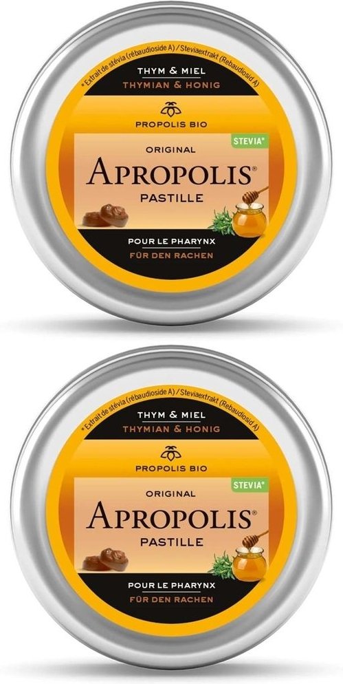 Propolis Pastillen Thymian Honig Apropolis 2x 2x40 g