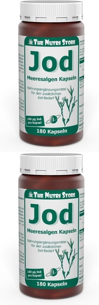 JOD Meeresalgen Kapseln 2x 2x180 St