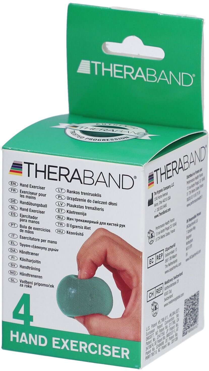 Thumbnail - Thera-Band Handtrainer mittel grün 1 St Bänder