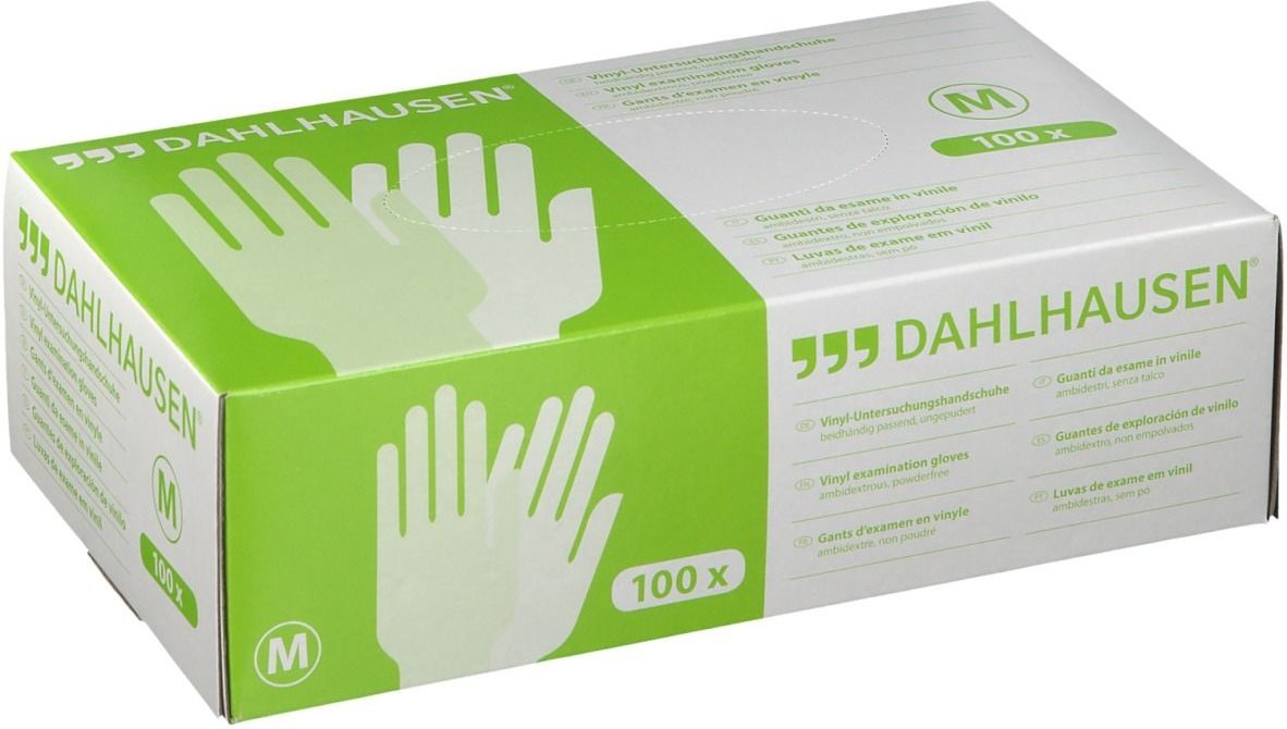 Thumbnail - Vinyl Handschuhe ungepudert Gr.M 100 St