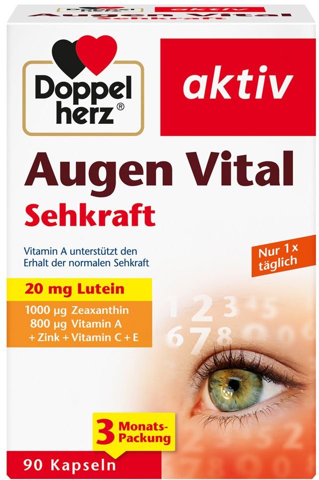 Doppelherz Augen Vital Sehkraft aktiv Kapseln 90 St