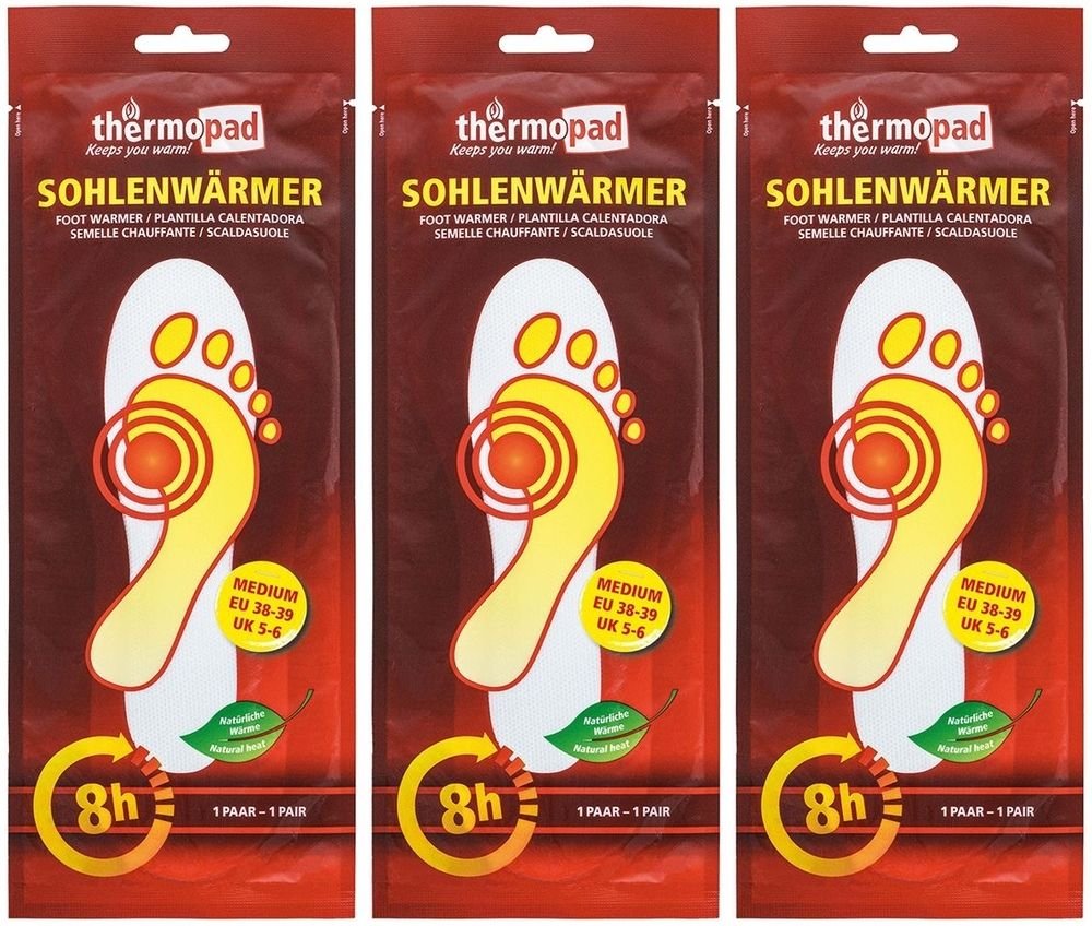 Thermopad Sohlenwärmer M Gr.38-39 3x 3x1x2 St