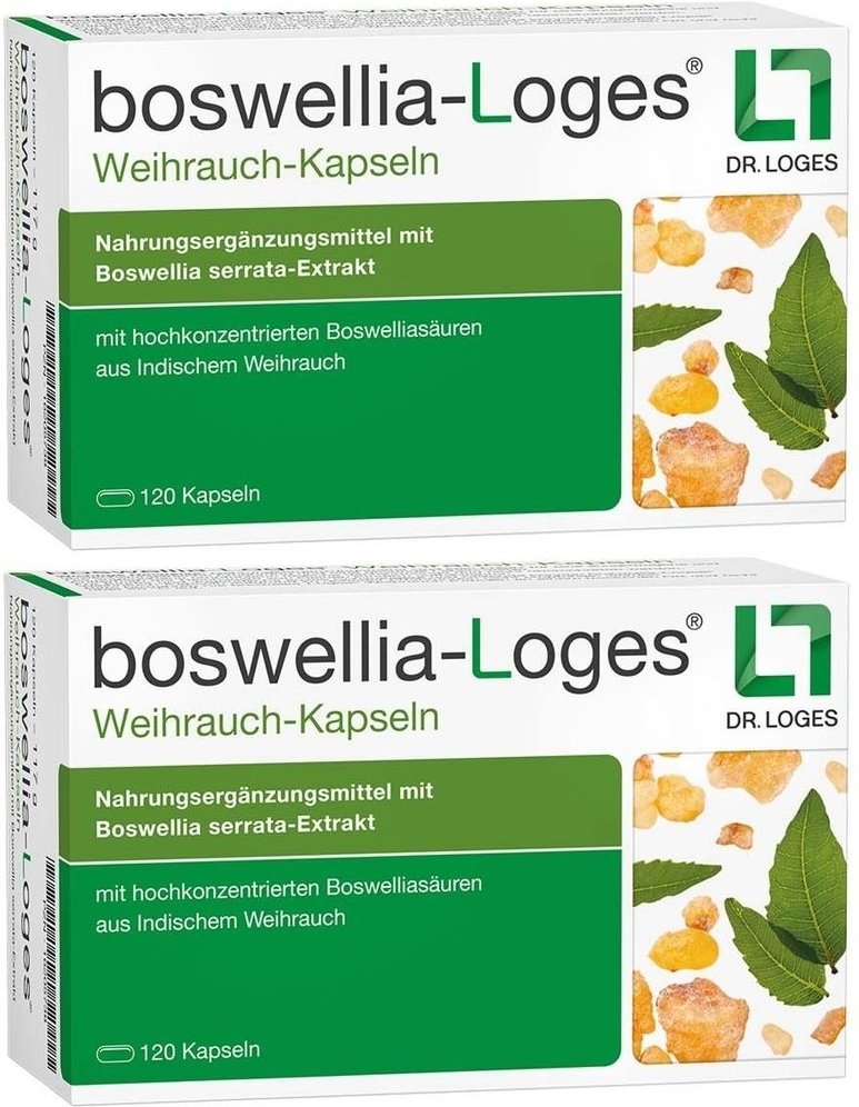 Boswellia Loges Weihrauch x2 2x120 St Kapseln