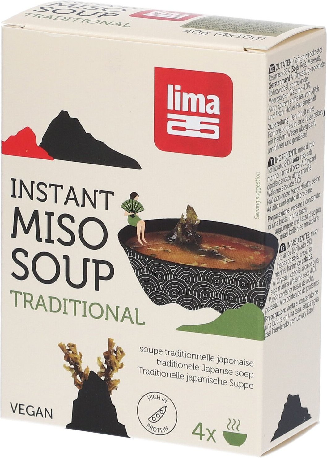 Lima Instant Miso Suppe 40 g Sonstige