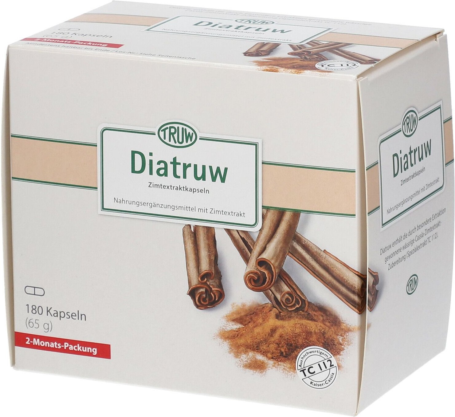 Diatruw Zimtextraktkapseln 180 St Kapseln