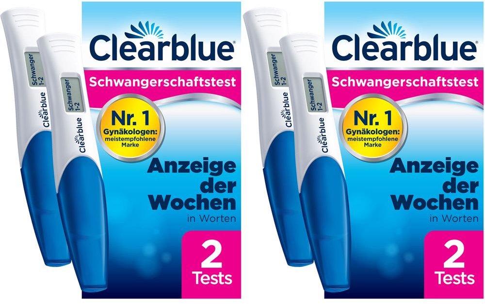 Clearblue Digital Schwangerschaftstest mit Wochenbestimmung