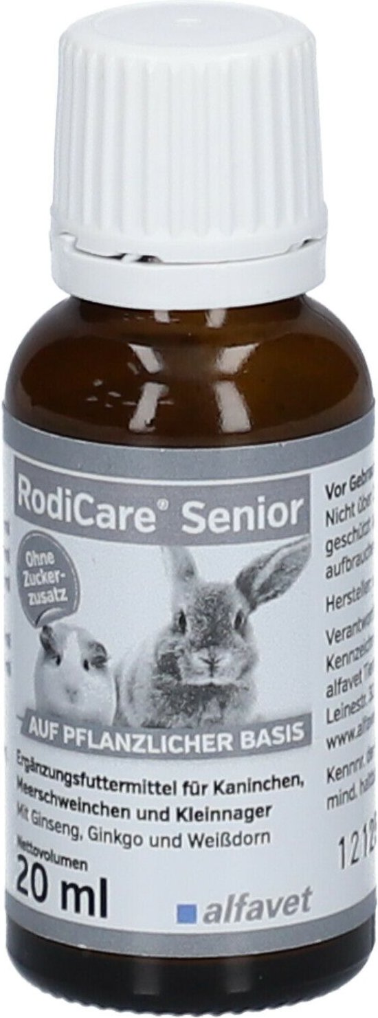 Rodicare Senior flü.f.Kanin./Kleinnager/Meerschw. 20 ml Flüssigkeit