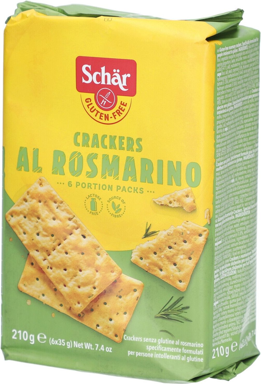 Schär Crackers al rosmarino glutenfrei 210 g