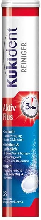 Thumbnail - Kukident Aktiv Plus Tabs 33 St Tabletten