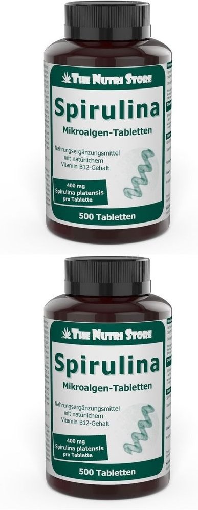 Spirulina 400 mg Tabletten 2x 2x500 St