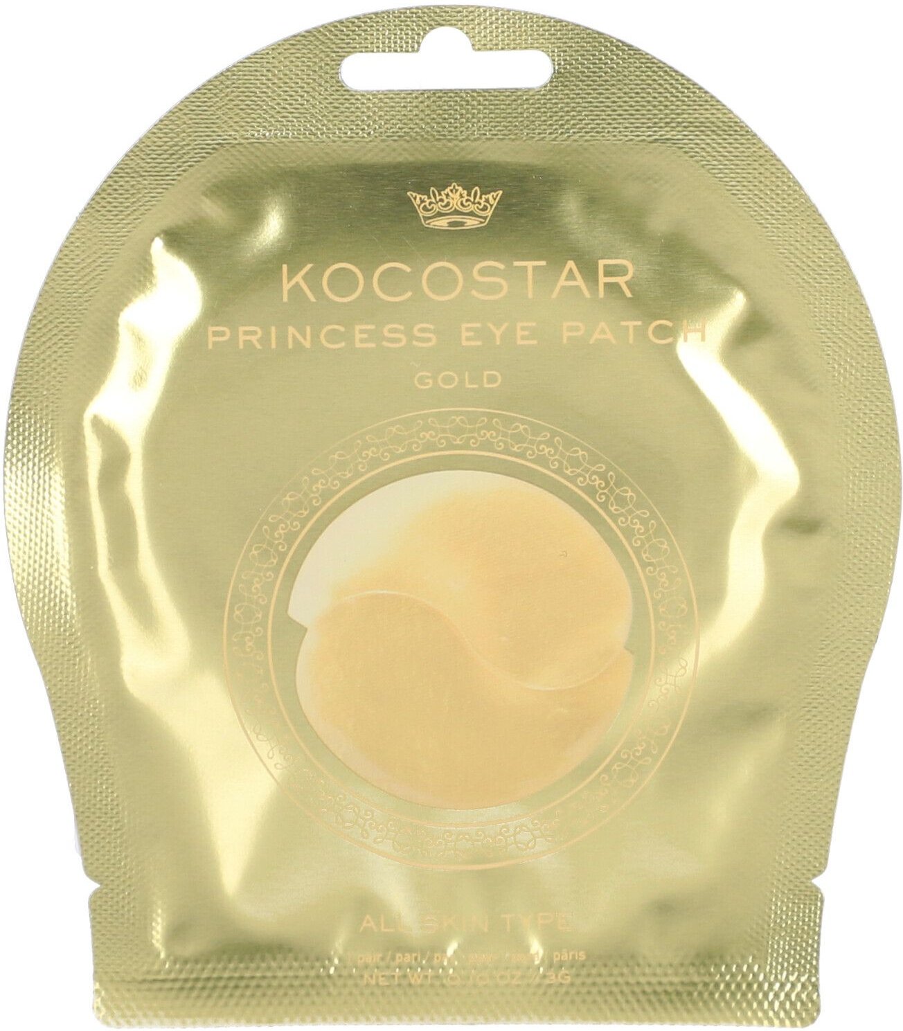 Kocostar Princess Eye Patch Gold 1 pair St Gesichtsmaske