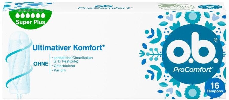 O.b. Tampons ProComfort super plus 16 St Tampon