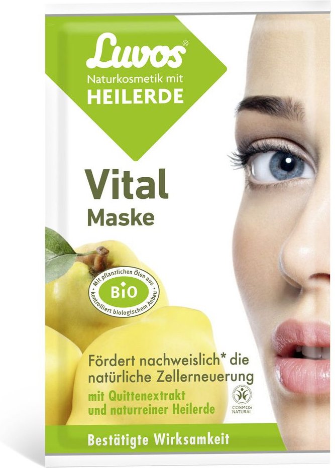 Luvos Heilerde Vital Maske Naturkosmetik 2x7,5 ml Gesichtsmaske