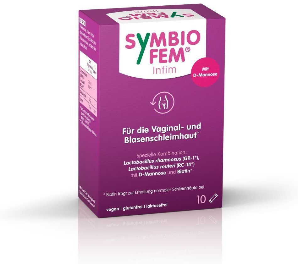 Symbiofem Intim Milchsäurebakterien mit D-Mannose