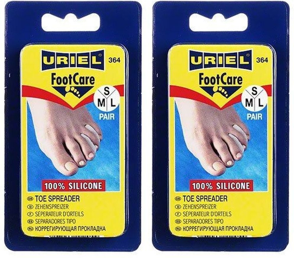Zehenspreizer S-M-L x2 2x2 St