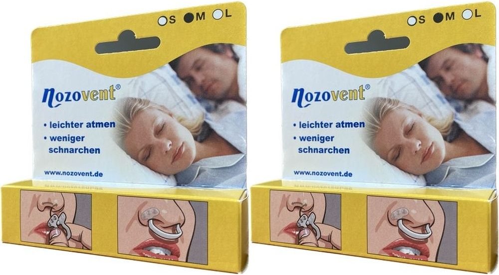 Nozovent Nasenklammern 2x 2x2 St