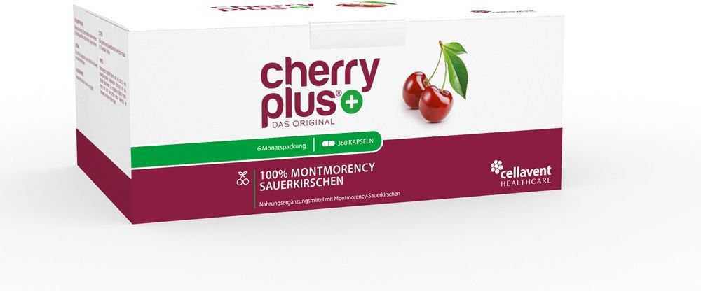 Cherry Plus Das Original Montmorency Sauerk.-Kaps. 360 St Kapseln