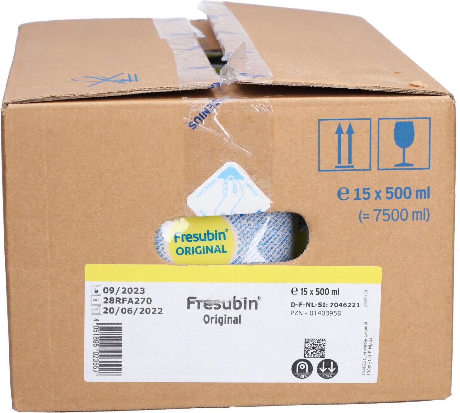 Fresubin Original Easy Bag 15x500 ml Flüssigkeit