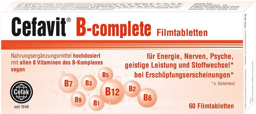 Cefavit B-complete Filmtabletten 60 St