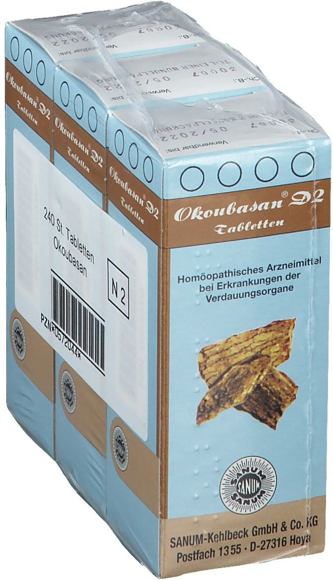 Okoubasan D 2 Tabletten