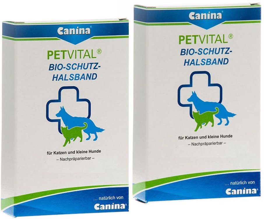 Canina® Petvital® Bio-Schutzhalsband für große Hunde 65 cm Doppelpack 1x2 St Halsband