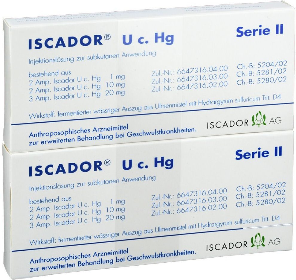 Iscador U c.Hg Serie II Injektionslösung 14x1 ml
