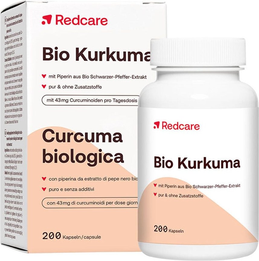 Redcare Bio Kurkuma 200 St Kapseln