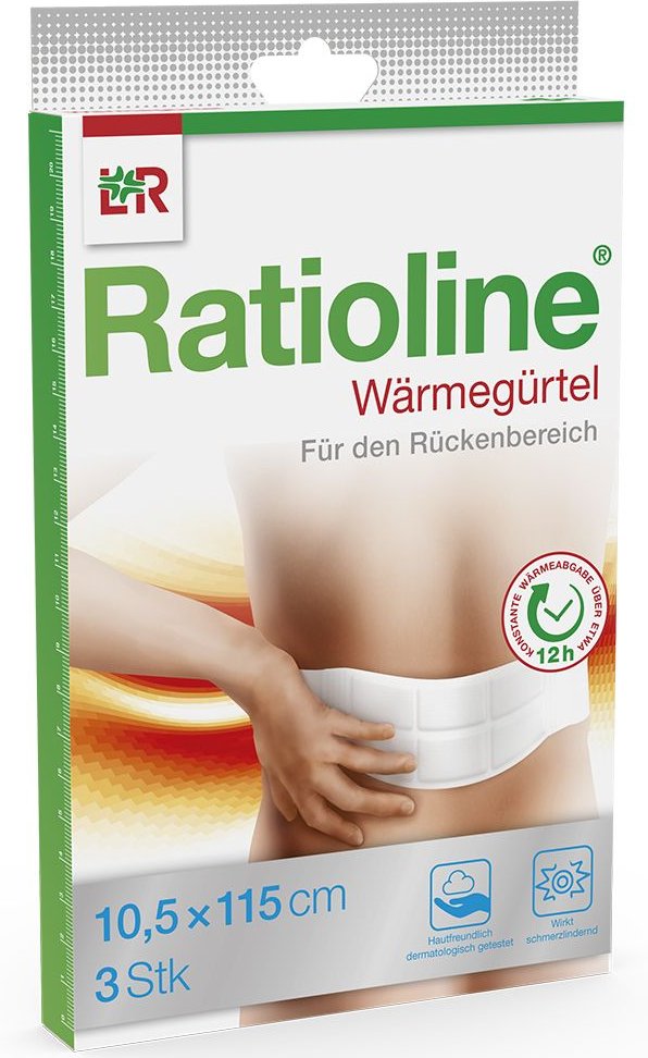 Ratioline Wärmegürtel Rückenbereich 10,5x115 cm