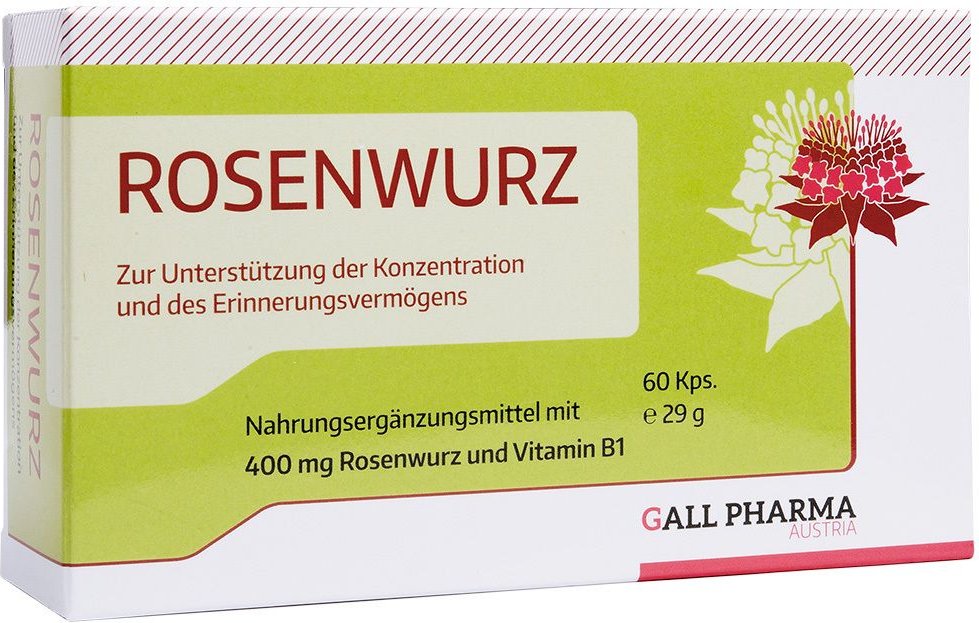 Rosenwurz 400 mg Kapseln 60 St