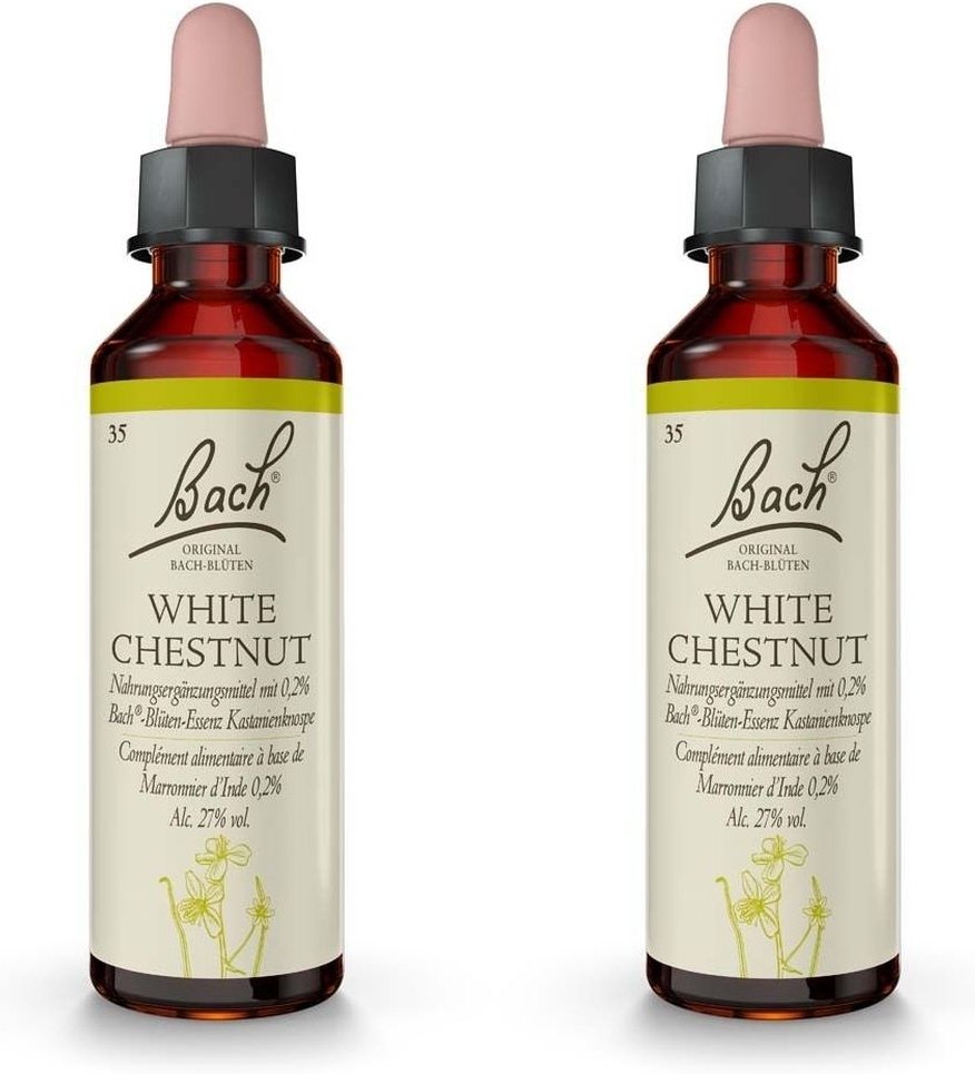 Bachblüten White Chestnut Tropfen x2 2x20 ml